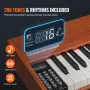 88 Nøgle fuldt vægtet digital klaver dual tastatur Fire