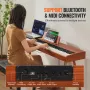 88 Nøgle fuldt vægtet digital klaver dual tastatur Fire