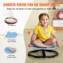 Elephant Kids Swivel Chair, 220 LBS Capacity, 360° Spinning Chair, Autistic Kids Sensory Toy Chair with Non-Slip Metal Base, Tod