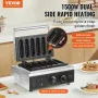 6PCS COMMERCIAL Waffle Stick Maker Waffle Baker Hot Dog Waffle