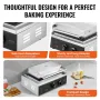 6PCS COMMERCIAL Waffle Stick Maker Waffle Baker Hot Dog Waffle