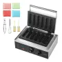 6PCS COMMERCIAL Waffle Stick Maker Waffle Baker Hot Dog Waffle