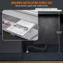 Drop in Ice Chest, 27"L x 18"W x 21"H Stainless Steel Ice Cooler, Commercial Ice Bin with Sliding Cover, 40.9 qt Outdoor Kitchen