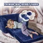 Kids Couch, 2-in-1 Toddler Chairs Comfy, Toddler Couch Sofa Bed Fold Out, Convertible Sofa to Lounger, Kids Chair Seat Playroom 