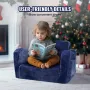 Baby stol sammenfoldelig 2-i-1 comfy baby lounger sofa børn