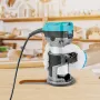 Router Tool, 710W Wood Router, Router for Woodworking with Three Router Collets, Wood Router Tool with Fixed Base, Woodworking R