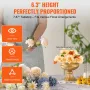 10PCS 16cm/6.3” Tall Wedding Flower Vase, Metal Wedding Centerpiece, Gold Floral Arrangement Stand Display Rack for Tables Weddi
