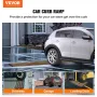 Curb Ramp Rubber Driveway Ramp 3 Pack 2.6" Rise 15T Load Threshold Ramp