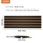 Curb Ramp Rubber Driveway Ramp 3 Pack 2.6" Rise 15T Load Threshold Ramp