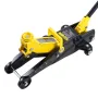 Low Profile Floor Jack 2 Ton (4400 lbs), Heavy Duty Iron Hydraulic Racing Floor Jack, Hydraulic Car Jack with Jack Stands, Singl