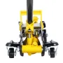 Lavt profil gulv Jack 2 ton tunge single stempelhydraulisk pumpe