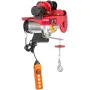 800Kg/1700Lbs Electric Trolley Hoist 1300W Electric Hoist Winch Double 12M/40Ft , Electric Hoist Electric Forklift Steel Pallet 