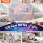 Foldbar baby stol 2-i-1 baby lounger sofa glød i mørke børn sofa
