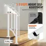 Handrails for Outdoor Steps, 1-2 Step Stair Hand Rail Kit, Transitional Carbon Steel Railings with Installation Kit, Stair Rails