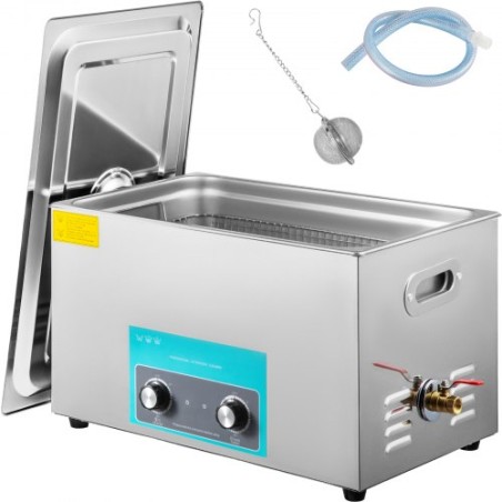 Ultrasonic Jewelry Cleaner with Heater Timer for Cleaning Eyeglass Rings