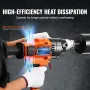 Core Drill Machine 2.03-16 cm Dia 2000W Handheld Core Drill Rig for Mixing