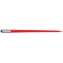 Hay Spear 32" Bale Spear 1350 lbs Capacity, Bale Spike Quick Attach Square Hay Bale Spears 1.4" Wide, Red Coated Bale Forks,