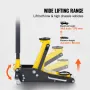 Low Profile Floor Jack 2 Ton (4400 lbs) , Heavy Duty Aluminum Hydraulic Racing Floor Jack, Hydraulic Car Jack, Dual Piston Quick