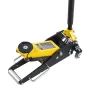 Lav profil gulv jack 2 ton tunge dobbelt stempel hurtig pumpe