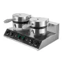 Kommerciel vaffelproducent Dual-Head Round Waffle Iron 2460W