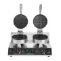 Kommerciel vaffelproducent Dual-Head Round Waffle Iron 2460W