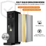 Commercial Water Boiler, Electric Hot Water Dispenser with 316 Stainless Steel Heating Tube, 2500W Step-by-step Fast Heating 50L