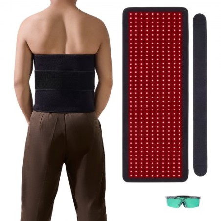 Red Light Therapy Mat for Body 400PCS LED Light Therapy Pad 2 Wavelengths
