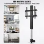 Motorized TV Lift Stroke Length 71.1 cm Motorized TV Mount Fit for 66–144.8 cm TV Lift with Remote Control Height Adjustable 71.