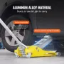 Lav profil gulv Jack 3 ton kraftig dobbelt stempel hurtig pumpe