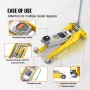 Low Profile Floor Jack 3 Ton (6600 lbs), Heavy Duty Aluminum Hydraulic Racing Floor Jack, Hydraulic Car Jack, Dual Piston Quick 