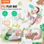 55 "x82" Baby Play Mat Kids Crawling Soft Activity Floor