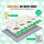 55 "x82" Baby Play Mat Kids Crawling Soft Activity Floor