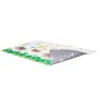 Baby Play Mat, 55""x82"" Baby Crawling Mat, Non-Slip One-Piece Soft Cushioned Baby Playmatt, Rollable Reversible Floor Mat, Wate