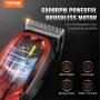Professionelt hår Clipper Men's Barber Clipper 6800 RPM med LCD