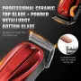 Professionelt hår Clipper Men's Barber Clipper 6800 RPM med LCD