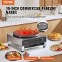 16-tommer elektrisk crepe maker kommerciel crepe-maskine 1700W
