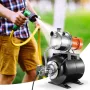 745 W(1 HP) Shallow Well Pump with Pressure Tank, 63 L/min(1000 GPH), Automatic Irrigation Water Booster Pump with 40 m(130 ft) 