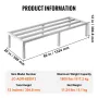 Aluminium Dunnage Rack Stationary Dunnage Rack 60â €  x 20â €