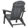 Adirondack Chair Plastic, Set of 2 All-Weather Portable Folding Fire Pit Chair, Outdoor Adirondack Patio Chair with Cup Holder, 