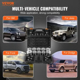 27 PCS Pull and Press Sleeve Kit Steel Bush Bearing Removal Installation