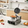 Kommerciel vaffelproducent Round Waffle Iron Baker Machine