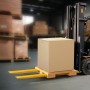 Pallet Fork Extensions, 84" Length 5.5" Width, Heavy Duty Carbon Steel Fork Extensions for Forklifts, 1 Pair Forklift