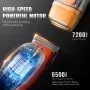 Professional Hair Clipper for Men, 3-in-1 Hair Clipper Trimmer & Razor Shaver Set, Cordless Rechargeable Clippers for Hair Cutti