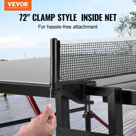 Ping Pong Table, Professional Table Tennis Game, Indoor/Outdoor All Weather Aluminum Table Tennis Table, Portable Foldable Table