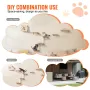 Wall Mounted Cat Shelves, Cat Wall Shelves and Perches with Jumping Boards, Nest, Barrier Board & Cat Tree, Cat Floating Furnitu