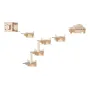Wall Mounted Cat Shelves, Cat Wall Shelves and Perches with Jumping Boards, Nest, Barrier Board & Cat Tree, Cat Floating Furnitu