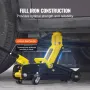 Low Profile Floor Jack 1.5 Ton (3300 lbs), Heavy Duty Iron Hydraulic Racing Floor Jack, Hydraulic Car Jack, Single Piston Quick 