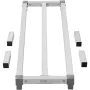 Aluminum Dunnage Rack, 48” x 14” Commercial Food Floor Rack, 8” Off the Floor, 1000 lbs Capacity All-Welded Aluminum Storage Rac
