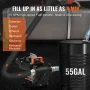 Brændstofoverførselspumpe 12V 15 gpm 1/4 hk dieselpumpe med