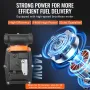 Brændstofoverførselspumpe 12V 15 gpm 1/4 hk dieselpumpe med